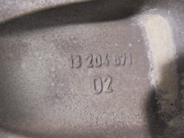 OPEL Vectra B (1995-1999) Автомобилна гума R156JX15H2ET49, 6JX15H2ET49, ALUMINIO7P 19872124