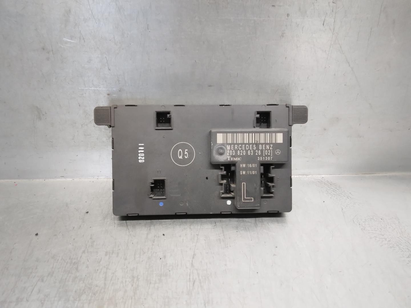 MERCEDES-BENZ C-Class W203/S203/CL203 (2000-2008) Other Control Units 2038206326, 351307, TEMIC 24172491