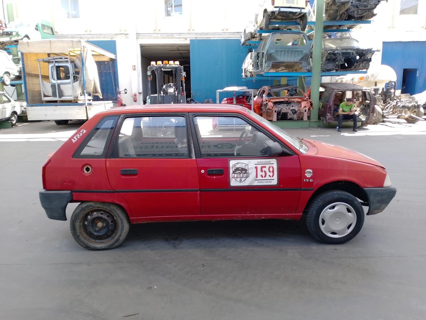 CITROËN AX 1 generation (1986-1998) Передняя правая дверь 96101651, ROJA, 5PUERTA 20481660