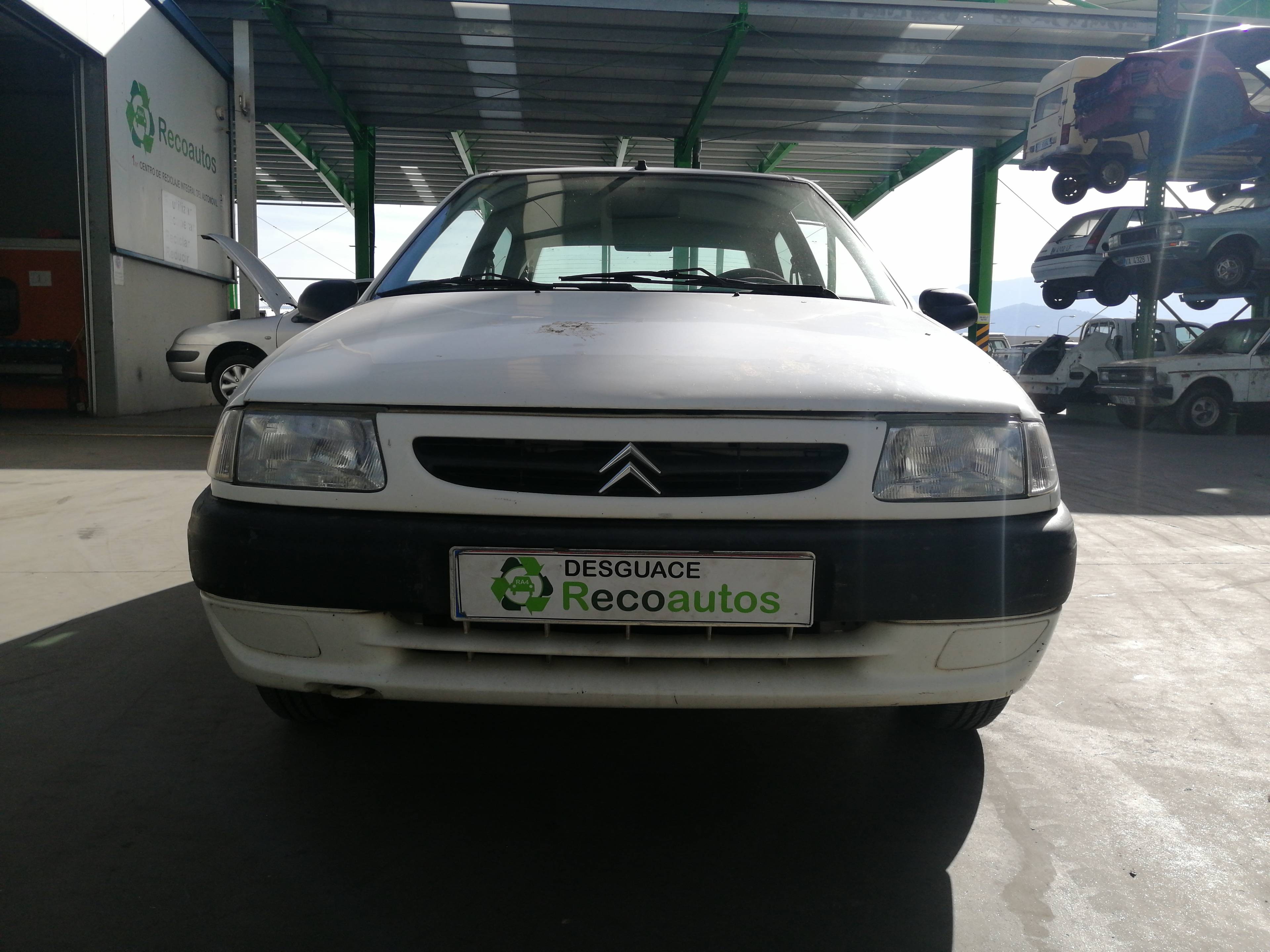 OPEL Saxo 2 generation (1996-2004) Крыло переднее левое +BLANCA 21732089