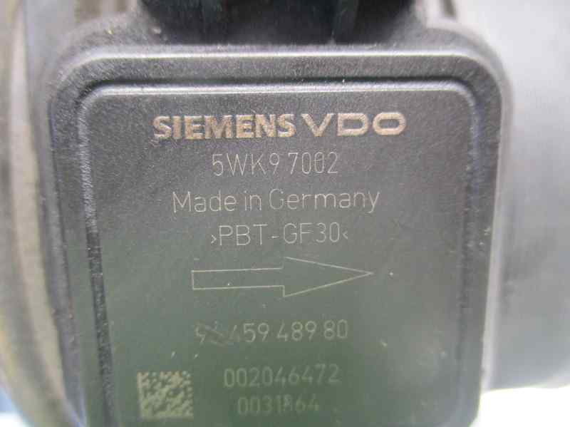 FORD Focus 2 generation (2004-2011) Mass Air Flow Sensor MAF 9645948980, 5WK97002, SIEMENS 19747583