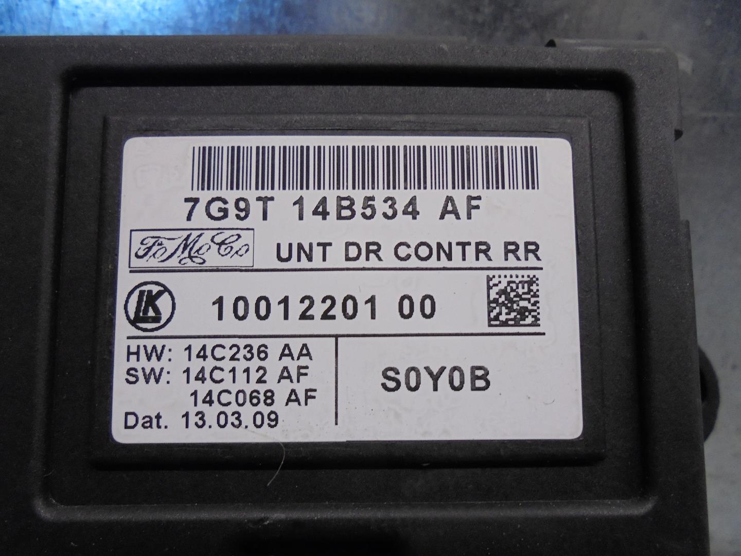 FORD S-Max 1 generation (2006-2015) Other Control Units LUK,LUK+1001220100 19767959