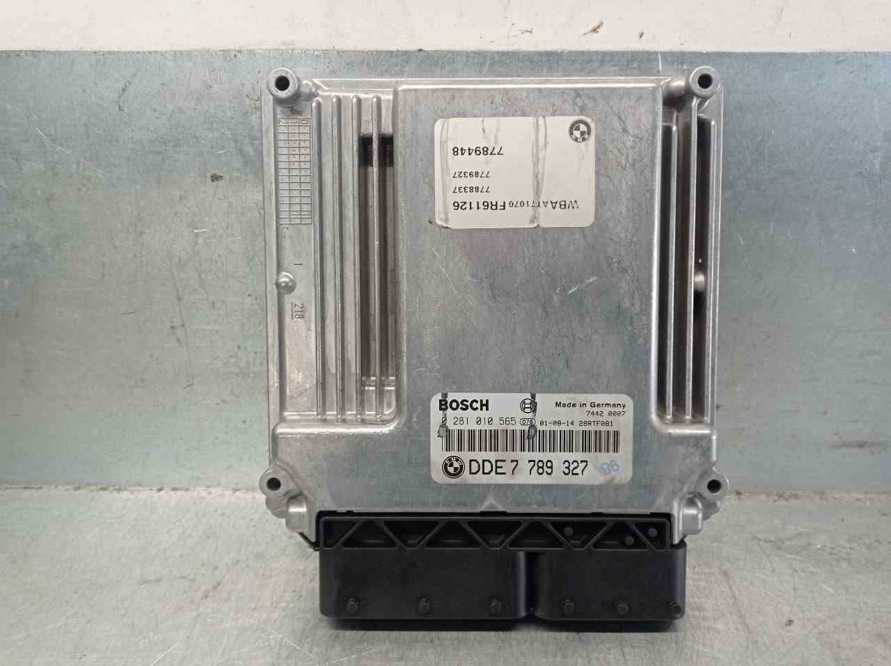 BMW 3 Series E46 (1997-2006) Engine Control Unit ECU 7789448, 0281010565 19783479