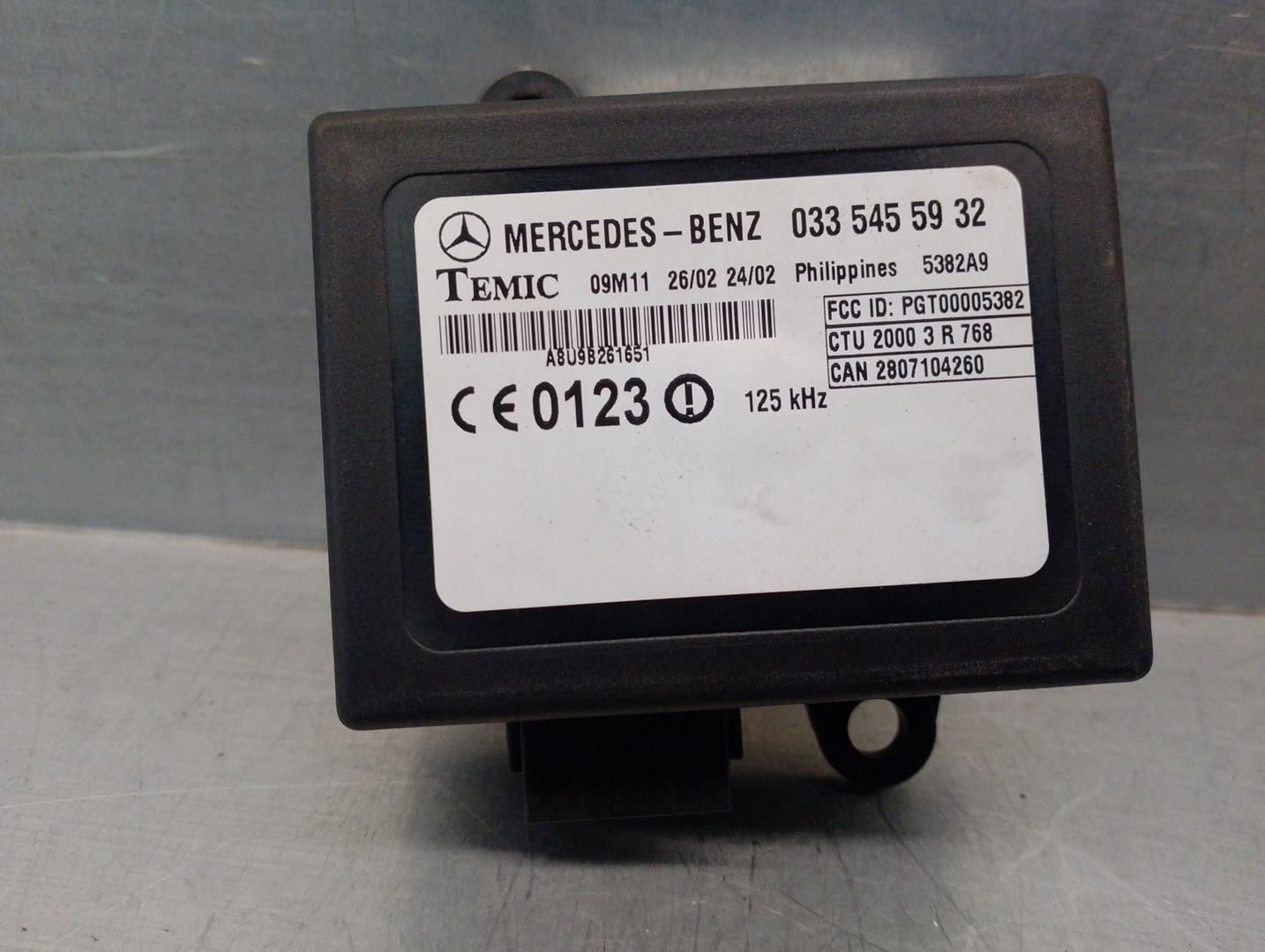 FORD Focus 1 generation (1998-2010) Other Control Units 0335455932, 09M11, TEMIC 21725184