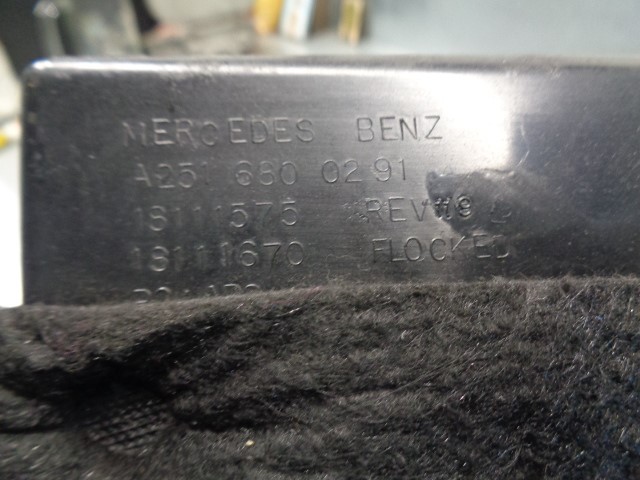 MERCEDES-BENZ R-Class W251 (2005-2017) Glove Box A2516800291 19851794