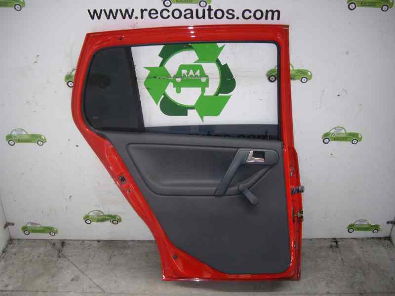 VOLKSWAGEN Polo 3 generation (1994-2002) Rear Left Door ROJA, 5PUERTAS 20787754