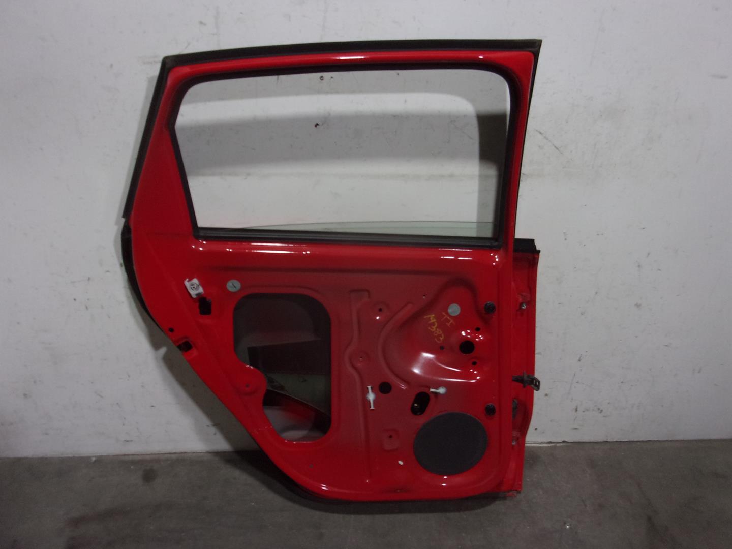 VOLKSWAGEN Polo 5 generation (2009-2017) Rear Left Door 6R4833055J, ROJA, 5PUERTAS 24199611