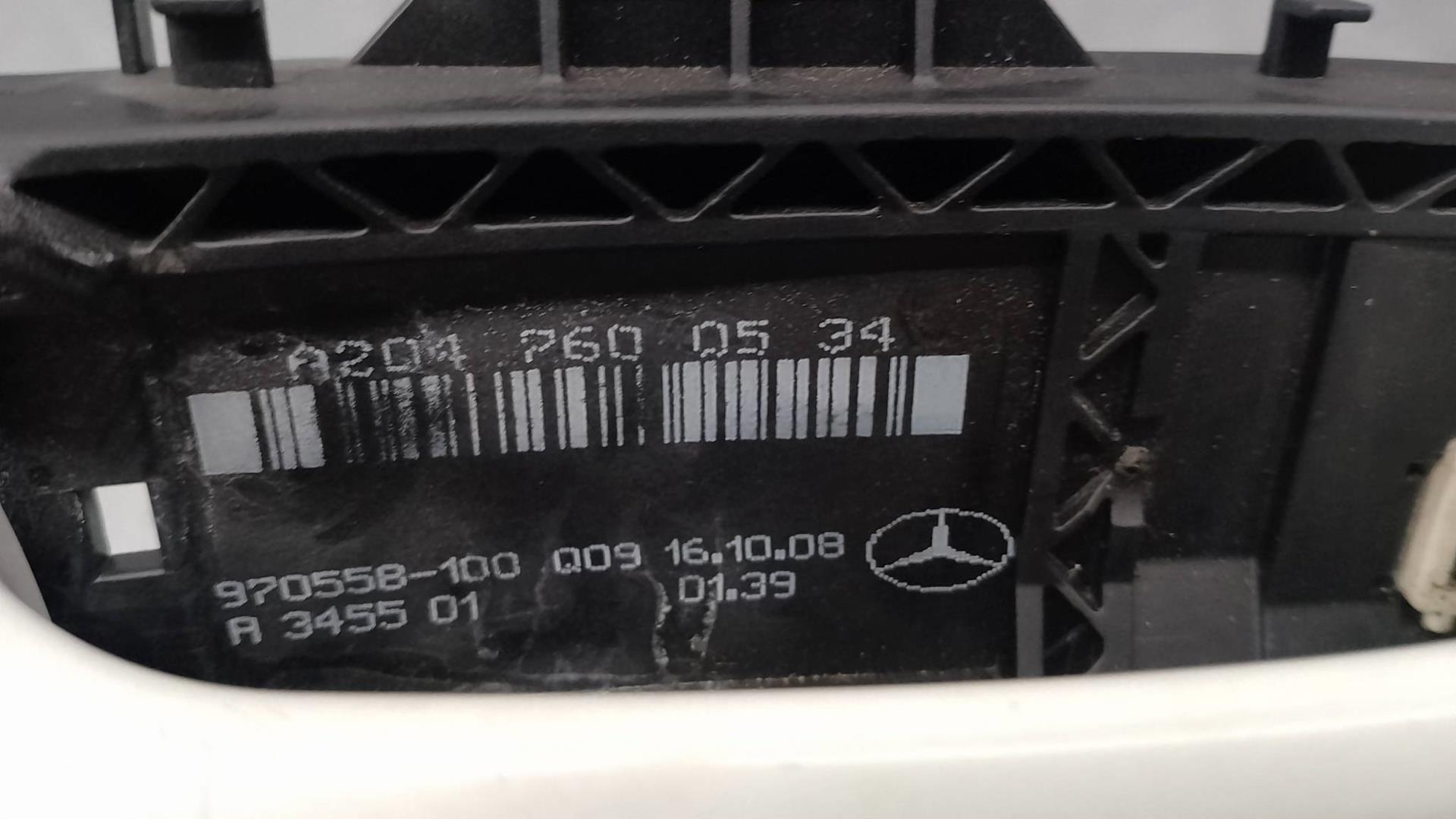 MERCEDES-BENZ GLK-Class X204 (2008-2015) Ľavá predná dverová vonkajšia kľučka A2047600534,5PUERTAS 24211546