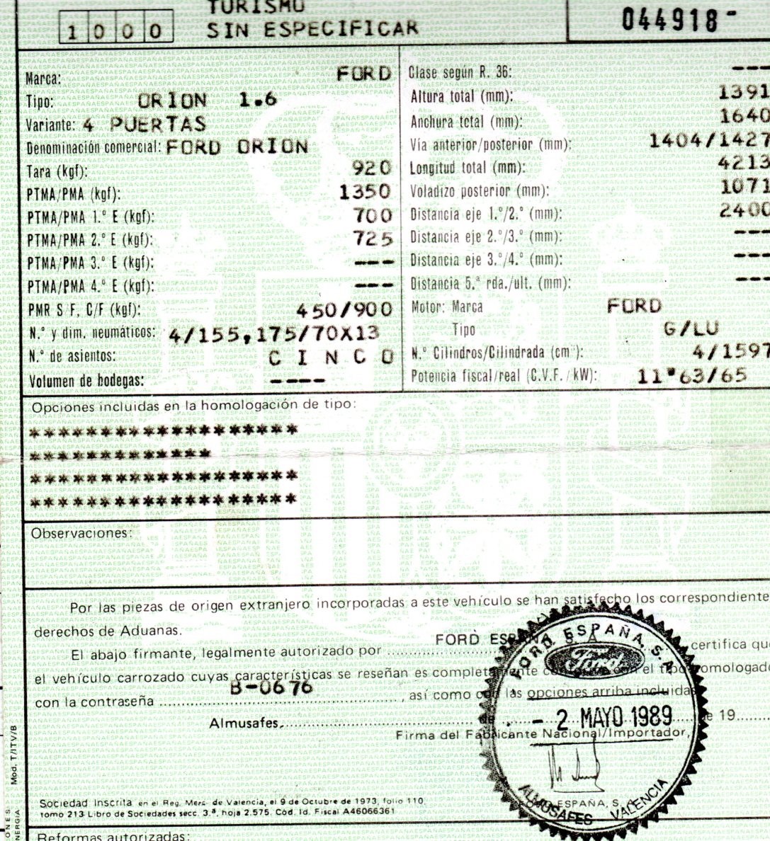 TOYOTA Orion 2 generation (1986-1990) Priekšējās kreisās durvis 5PUERTAS, 5PUERTAS+AZUL 24549774