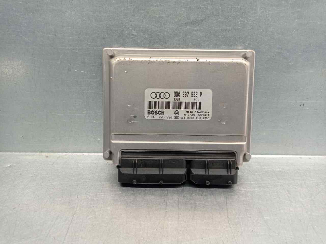 FIAT A3 8L (1996-2003) Motorkontrolenhed ECU 0261206398,3B0907552P+ 19838442