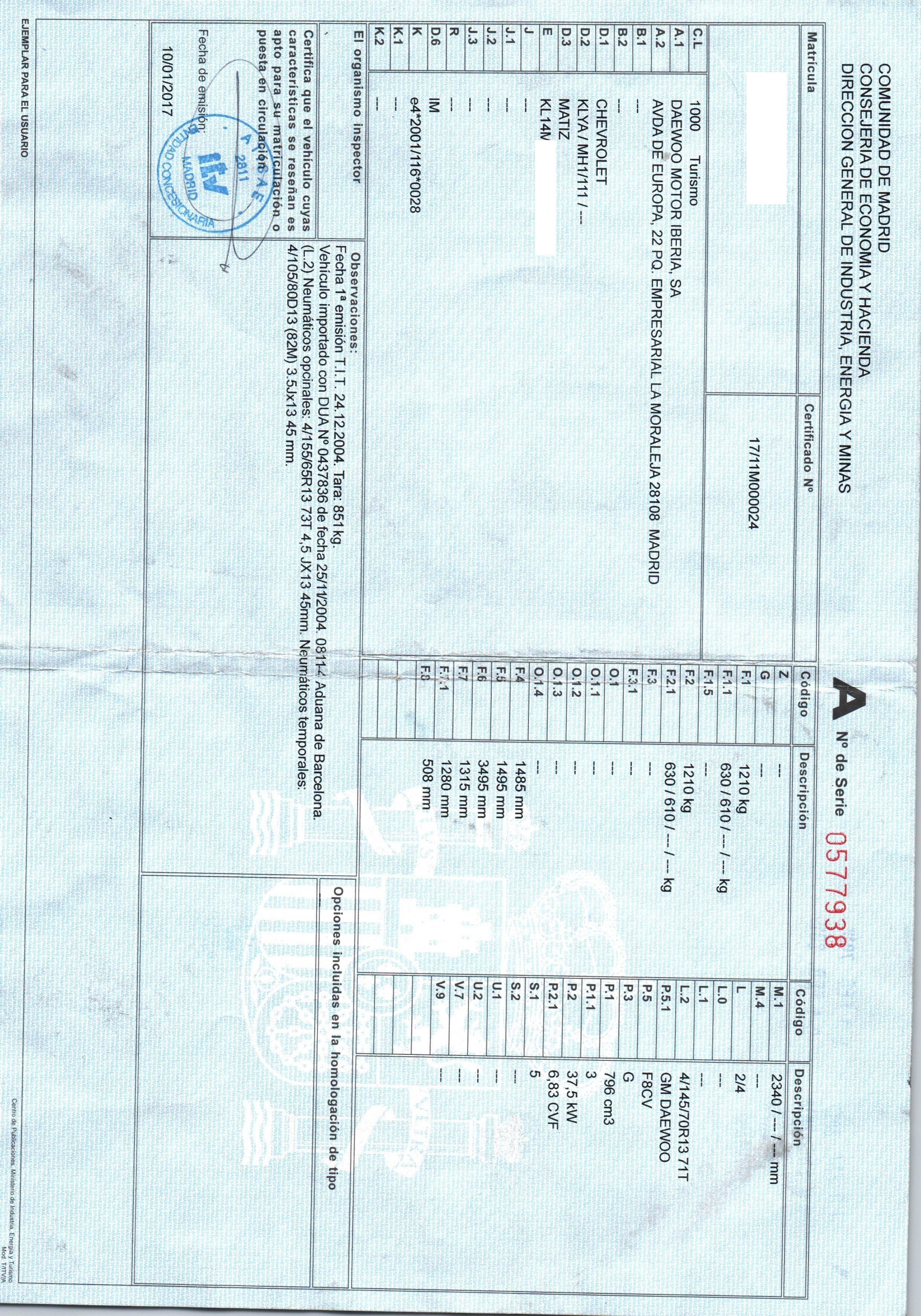 CHEVROLET Matiz 2 generation (2005-2010) Крыло переднее правое +ROJA 19840453