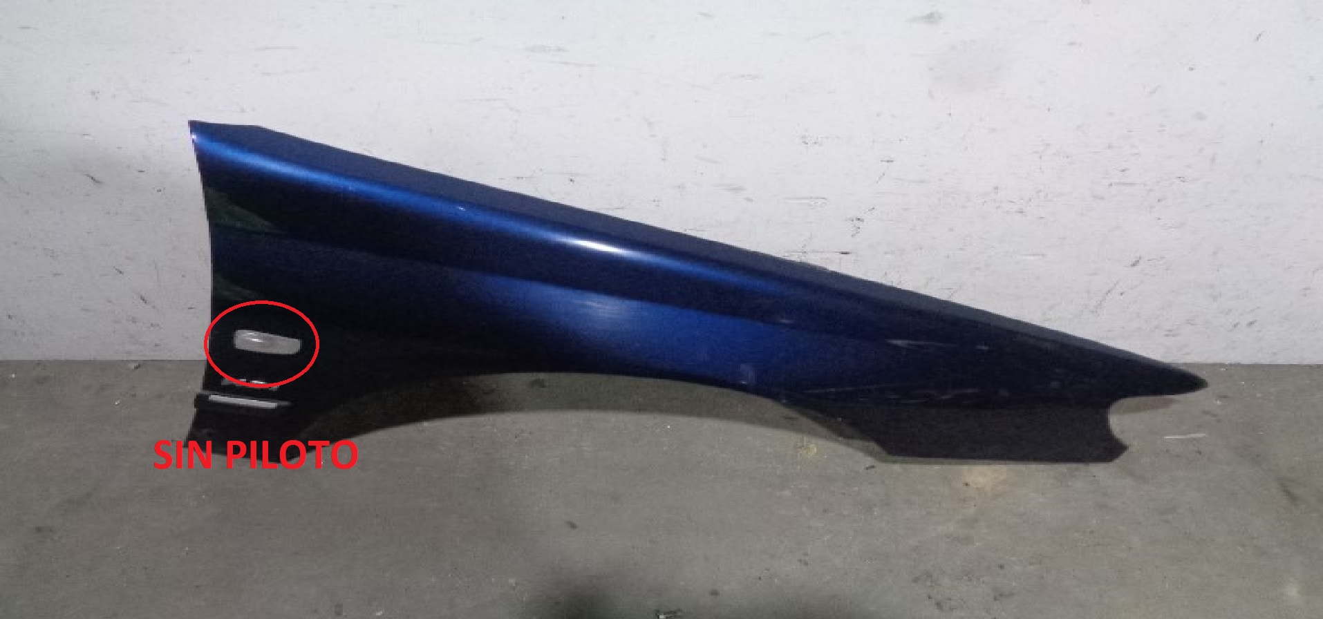 PEUGEOT 406 1 generation (1995-2004) Front Right Fender 7841L6,AZUL 19922532