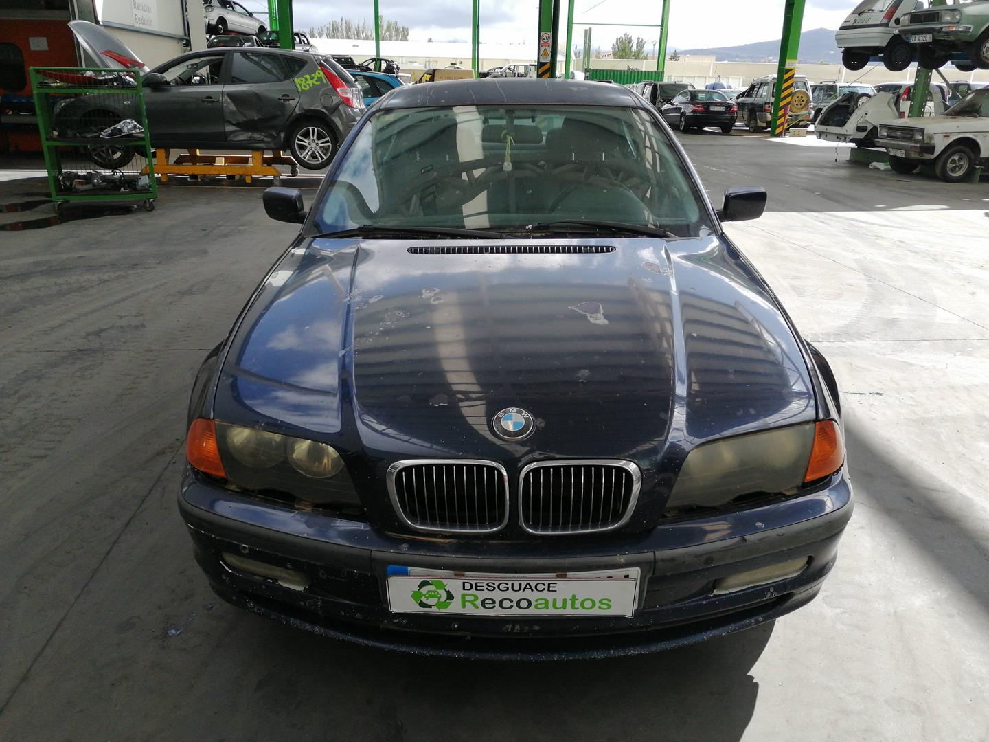 BMW 3 Series E46 (1997-2006) Priekšējā labā spārna pagrieziena signāls 6902766, 081070900 21727354