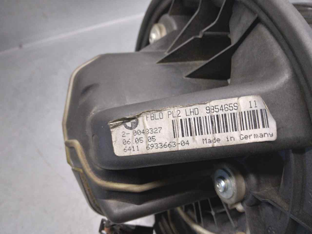 BMW 1 Series E81/E82/E87/E88 (2004-2013) Motor încălzitor interior +985465S 19845638