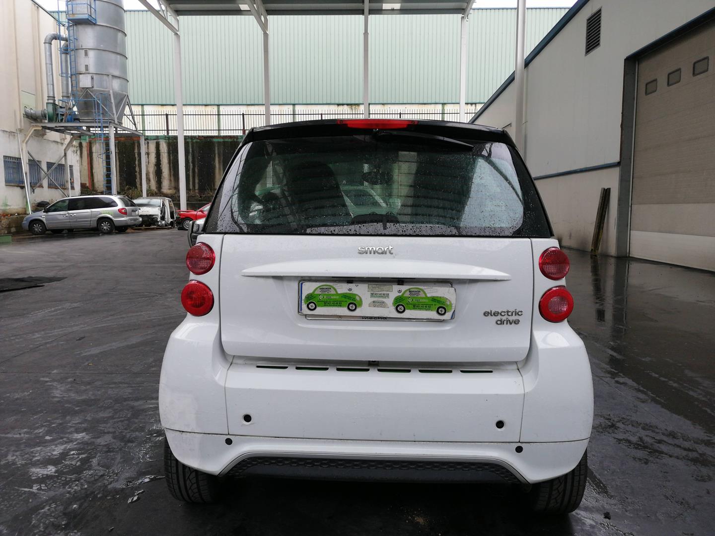 SMART Fortwo 2 generation (2007-2015) Front Right Door A4517210200, SOLOESTRUCTURA, 2PUERTAS 24549672