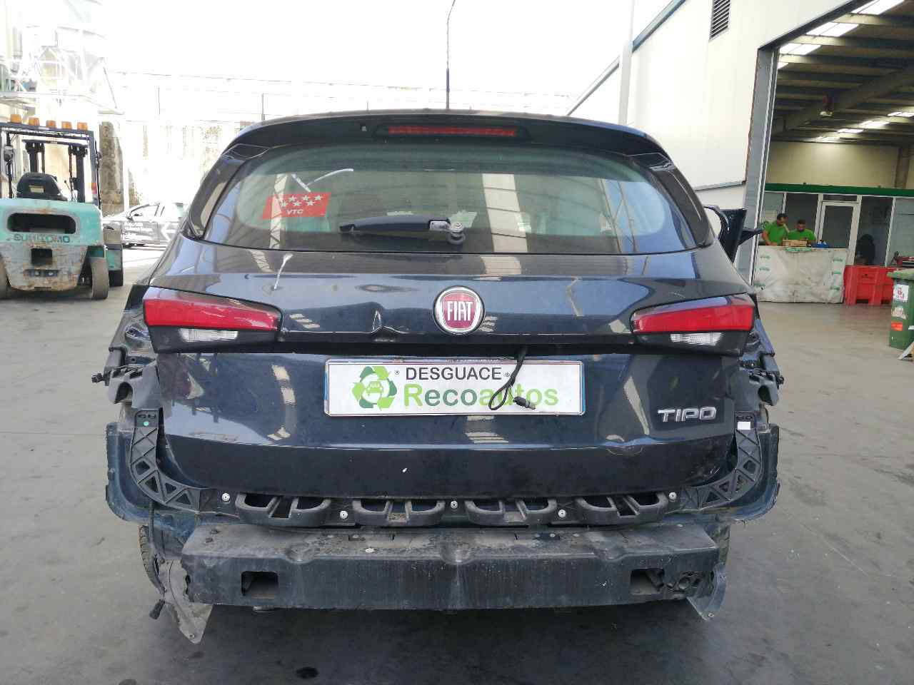 KIA Tipo 2 generation (2015-2024) Bagāžas nodalījuma loga tīrītāja motorīts DENSO, DENSO+MS2596002930 19821880