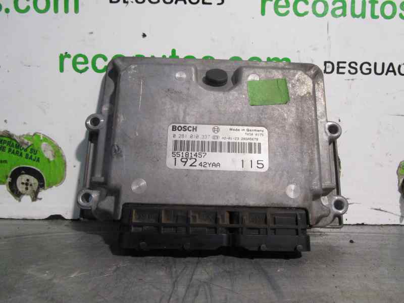 FIAT Stilo 1 generation (2001-2010) Motorkontrollenhet ECU 55181457,0281010337 19580608