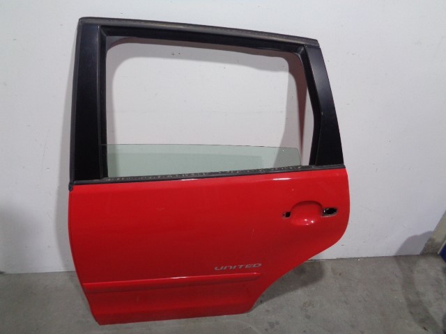 VOLKSWAGEN Polo 4 generation (2001-2009) Rear Left Door ROJA, 5PUERTAS 19849800