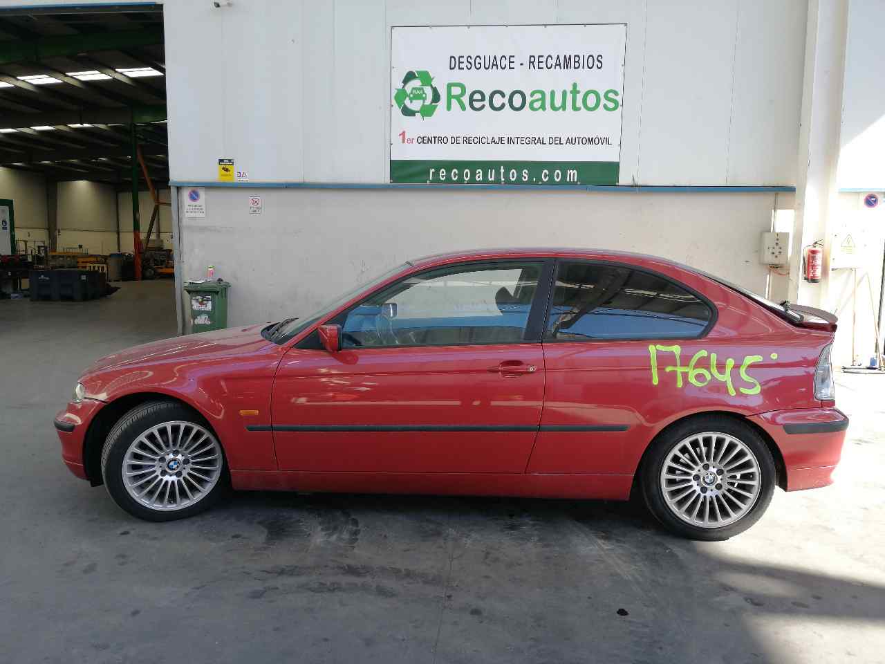 BMW 3 Series E46 (1997-2006) Užvedimo spynelė 61358363099, 1094686 19892640