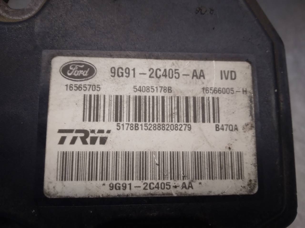 FORD Mondeo 4 generation (2007-2015) ABS blokas 9G912C405AA, 54085178B, TRW 24544022