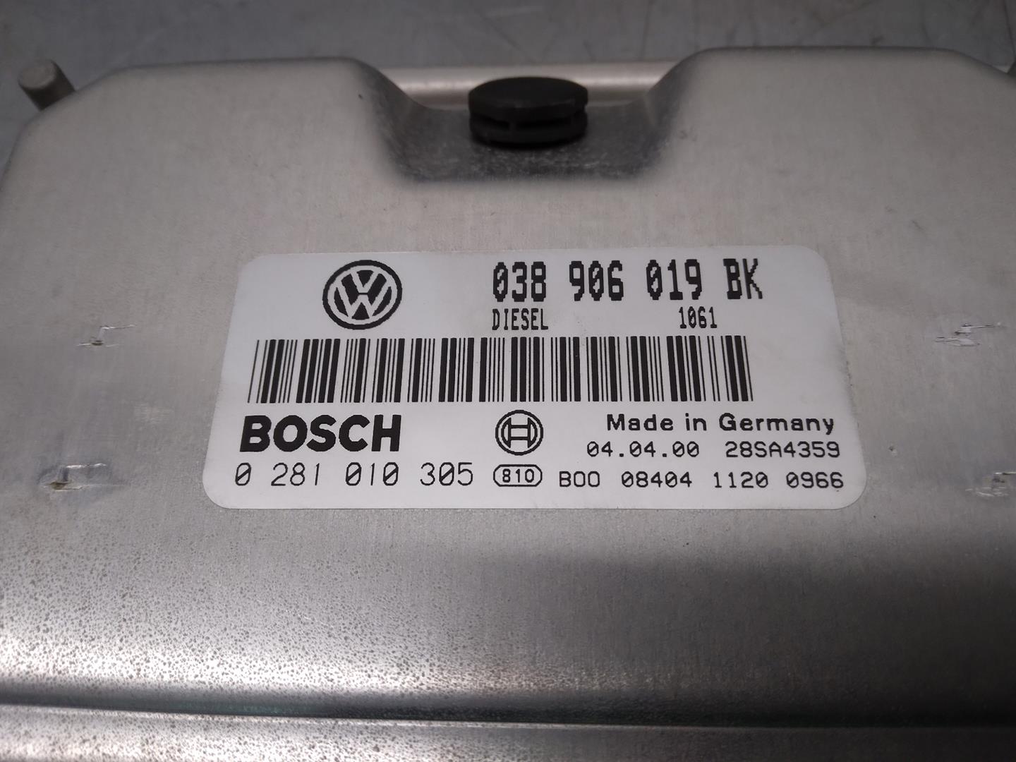 VOLKSWAGEN Passat B5 (1996-2005) Variklio kompiuteris 038906019BK,0281010305 21120770