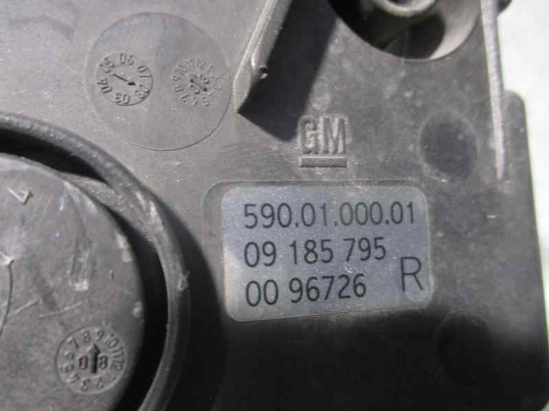 OPEL Vectra C (2002-2005) Противотуманка бампера передняя правая 09185795 19626664