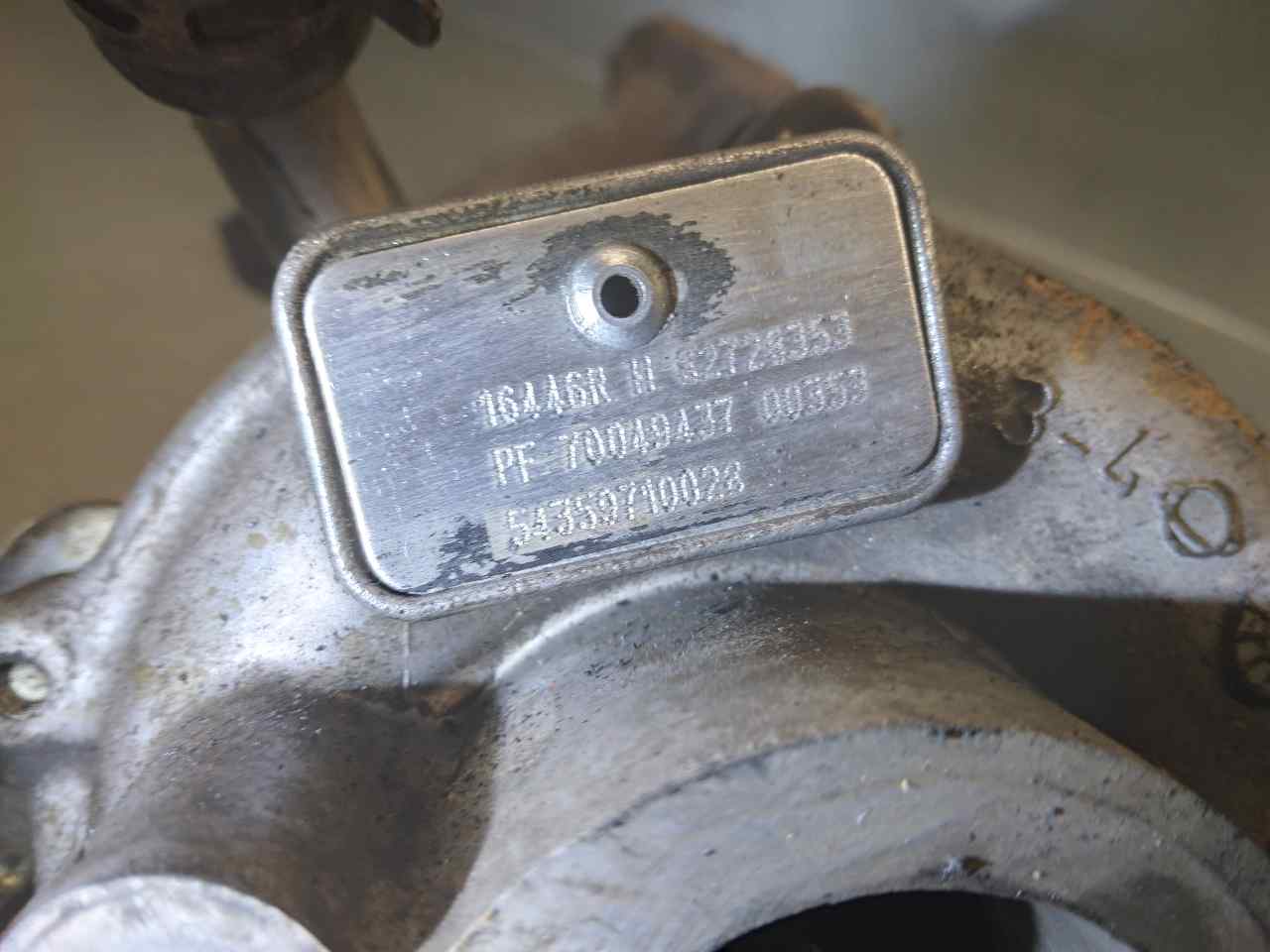 DACIA Duster 1 generation (2010-2017) Tурбина BORGWARNER 19812889