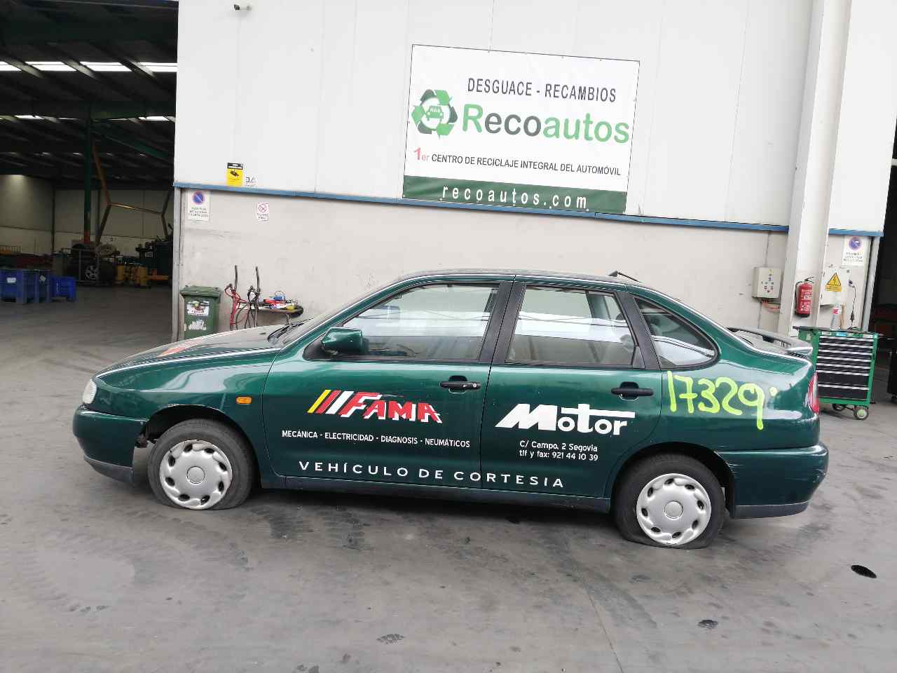 SEAT Ibiza 2 generation (1993-2002) Televizoriaus komplektas (radiatorių panelė) 6K0805591S, DECHAPACONCERRADURA 20798761