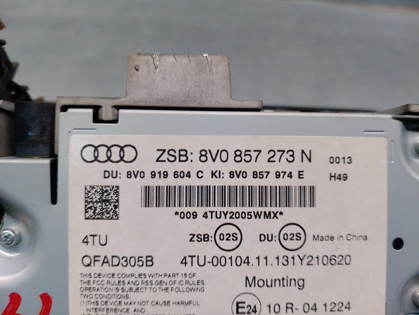 AUDI A3 8V (2012-2020) Другие внутренние детали 8V0857273N, ALPINE 24170882