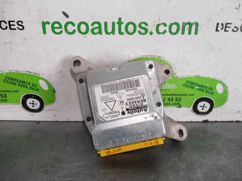 RENAULT Laguna 2 generation (2001-2007) SRS Control Unit 601958800, AUTOLIV, 8200138952+ 19635022