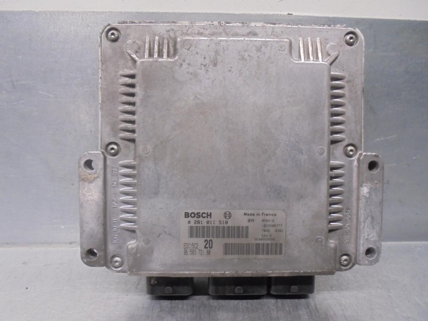 CITROËN Xsara Picasso 1 generation (1999-2010) Engine Control Unit ECU 9658373180,0281011518 24190679