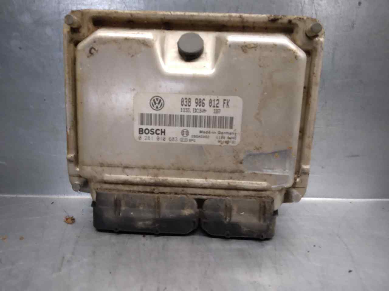 NISSAN Toledo 2 generation (1999-2006) Engine Control Unit ECU 0281010683,038906012FK+ 19841890