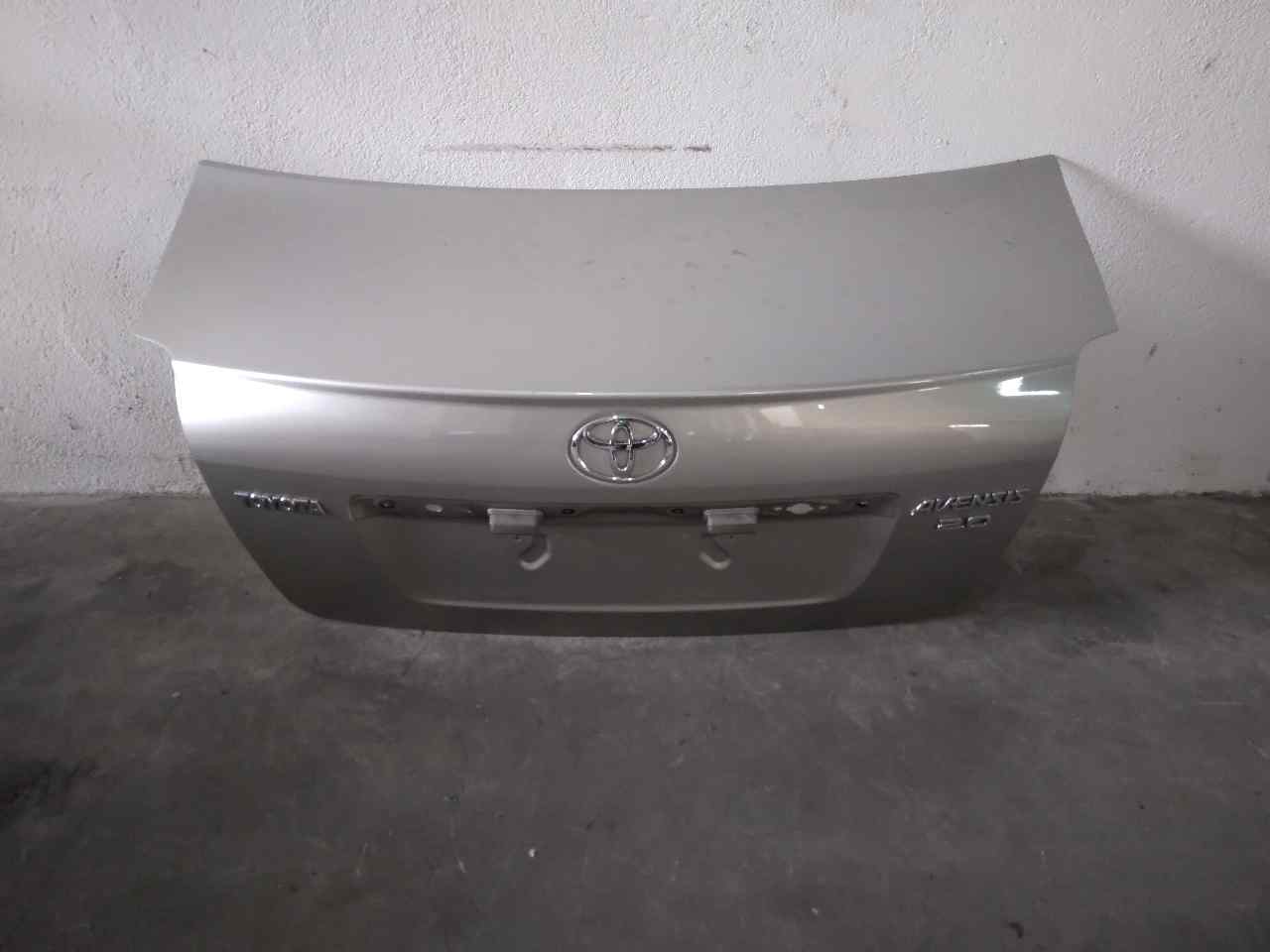 TOYOTA Avensis 2 generation (2002-2009) Заден капак на багажника TAPAMALETERO, GRIS, 4PUERTAS 19830788