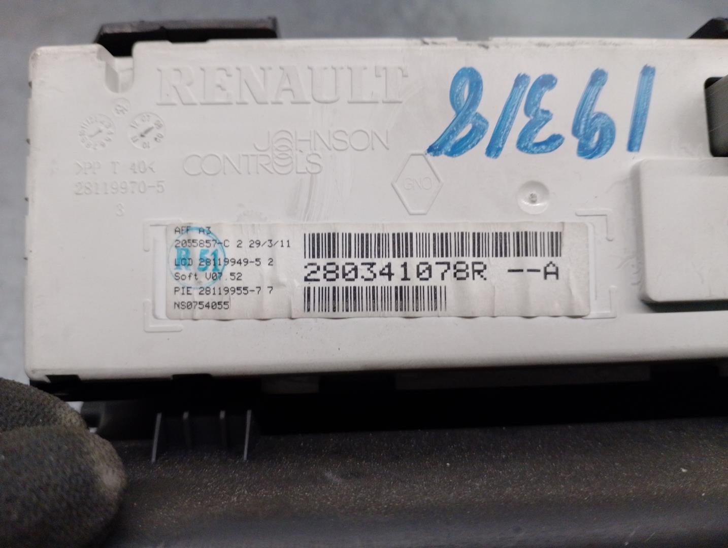 RENAULT 3 generation (2005-2012) Другие внутренние детали 280341078R 24191869