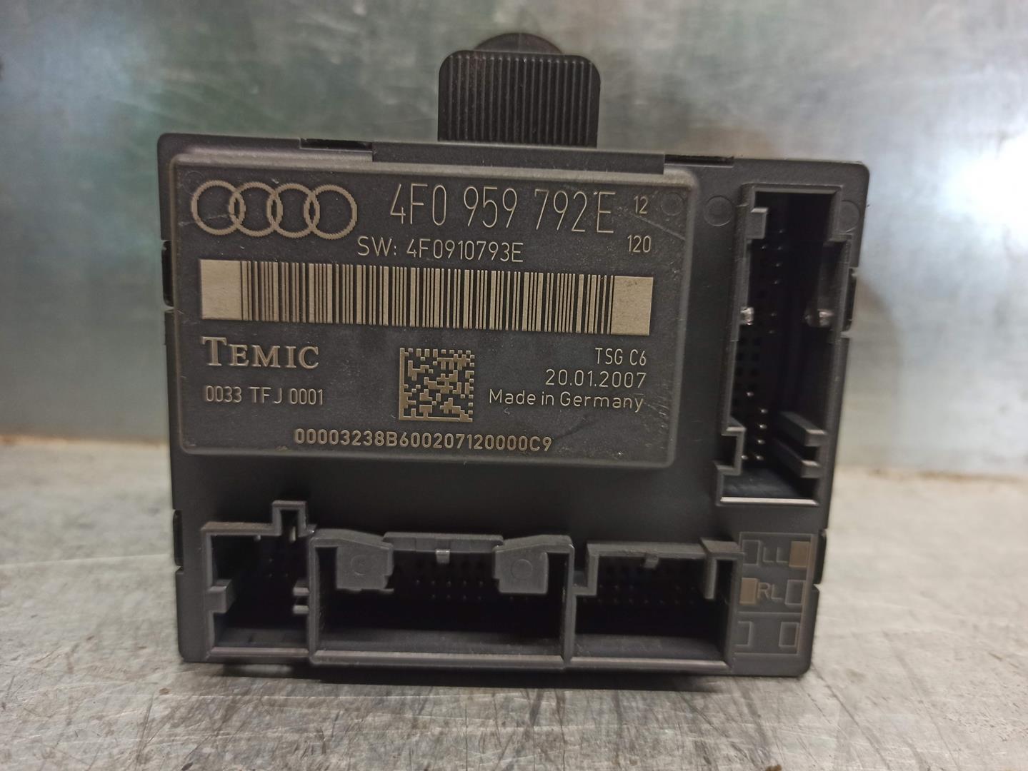 AUDI A6 allroad C6 (2006-2011) Autres unités de contrôle 4F0959792E, TEMIC 19790657