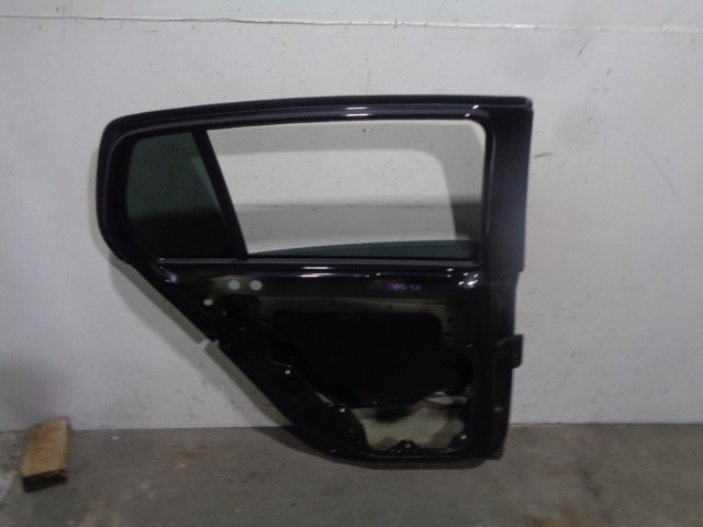 VOLKSWAGEN Golf 6 generation (2008-2015) Rear Left Door 5K6833055K,NEGRA,5PUERTAS 19910802