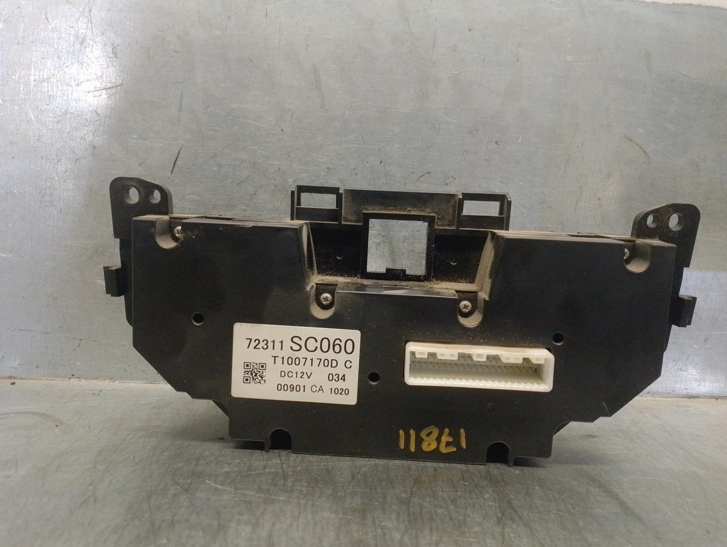 SUBARU Forester SH (2007-2013) Climate  Control Unit 72311SC060,T1007170D 21705274