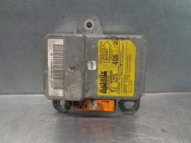 FIAT 406 1 generation (1995-2004) SRS Control Unit 550725200, AUTOLIV, 9638592580+ 19842950