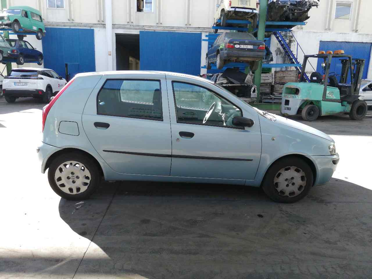 FORD Punto 3 generation (2005-2020) Замок задней правой двери 5PUERTAS,5PUERTAS+4PINES 19838563