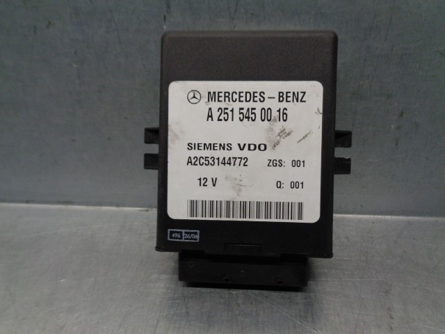MERCEDES-BENZ R-Class W251 (2005-2017) Other Control Units A2515450016, A2C53144772, SIEMENS 19851654