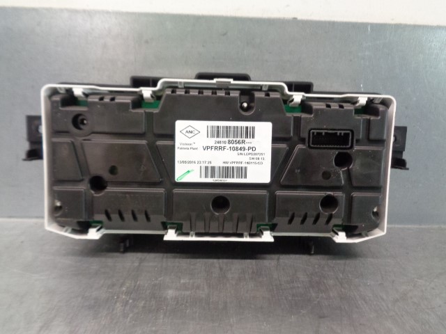 RENAULT Clio 4 generation (2012-2020) Instrumentu panelis/spidometrs 248108056R, VPFRRF10849PD, VISTEON 24150639