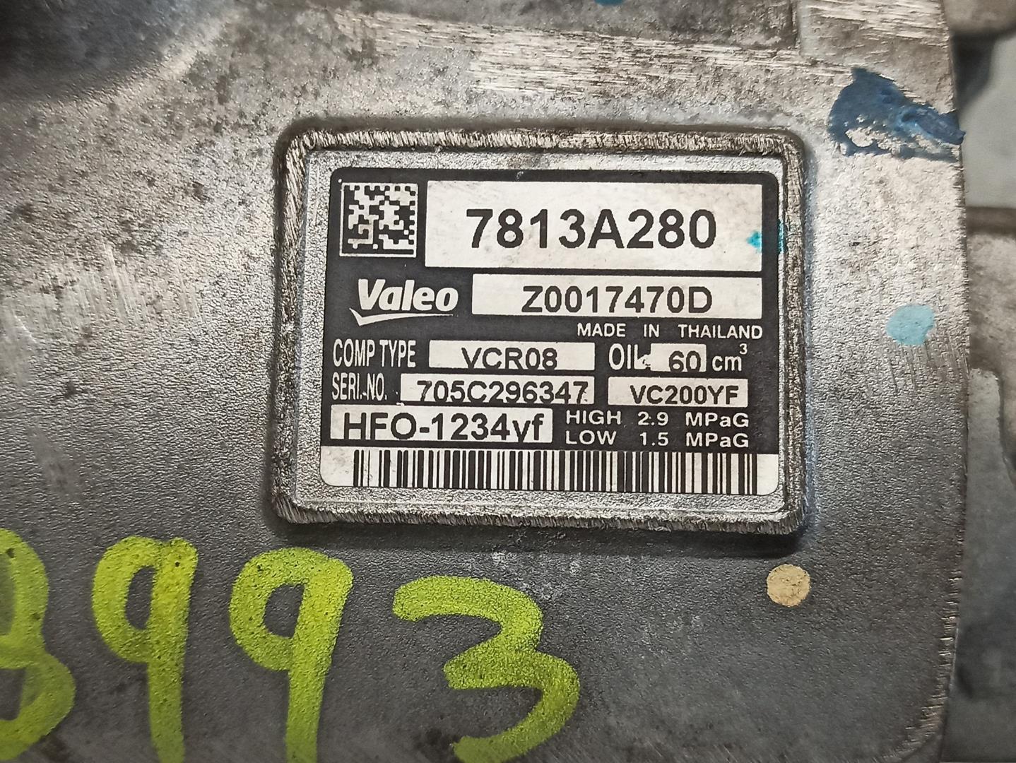 MITSUBISHI ASX 1 generation (2010-2020) Pompe de climatisation 7813A280, Z0017470D, VALEO 21733177