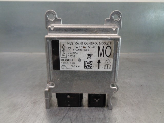 FORD Mondeo 4 generation (2007-2015) SRS Control Unit 7S7T14B056AD, 0285010228 19802235