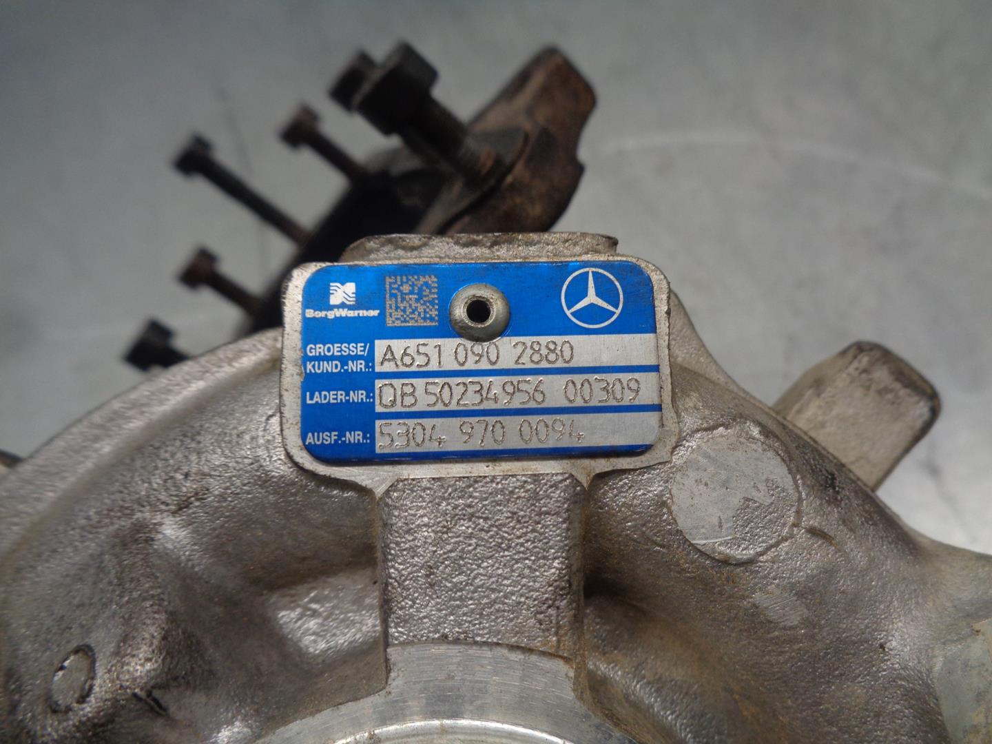 MERCEDES-BENZ C-Class W204/S204/C204 (2004-2015) Tурбина A6510902880,53049700094,BORGWARNER 19922875