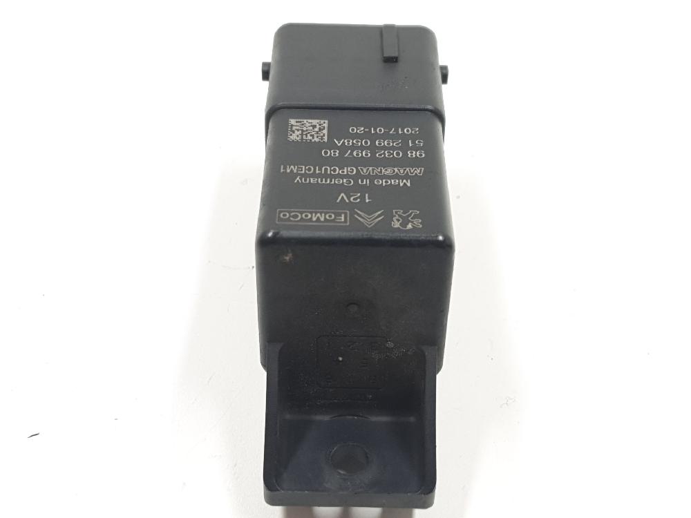 Módulo electronico BHY (DV6FD) 9803299780 de Citroen Berlingo furgoneta/monovolumen (b9) 2008-0 99 CV con 170472 km - pieza usada