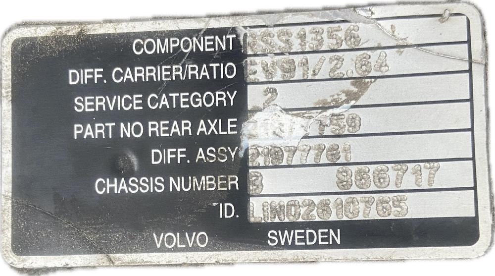 Différentiel 21977761 de Volvo Fh4 0-0 - pieza usada