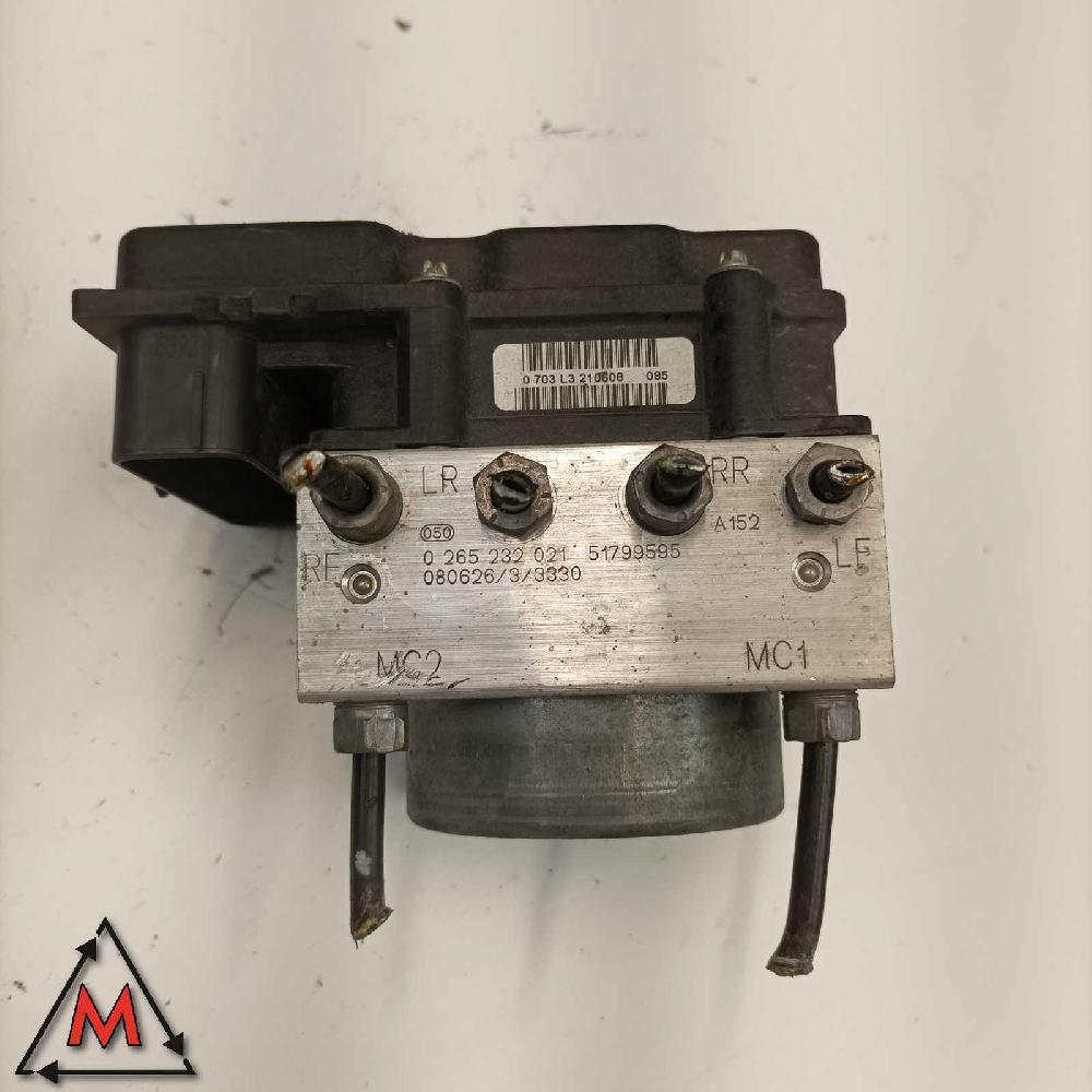 Centralita del abs 188A4000 0265232021 de Fiat Panda / panda classic (169_) 2010-2013 1108 CV - pieza usada