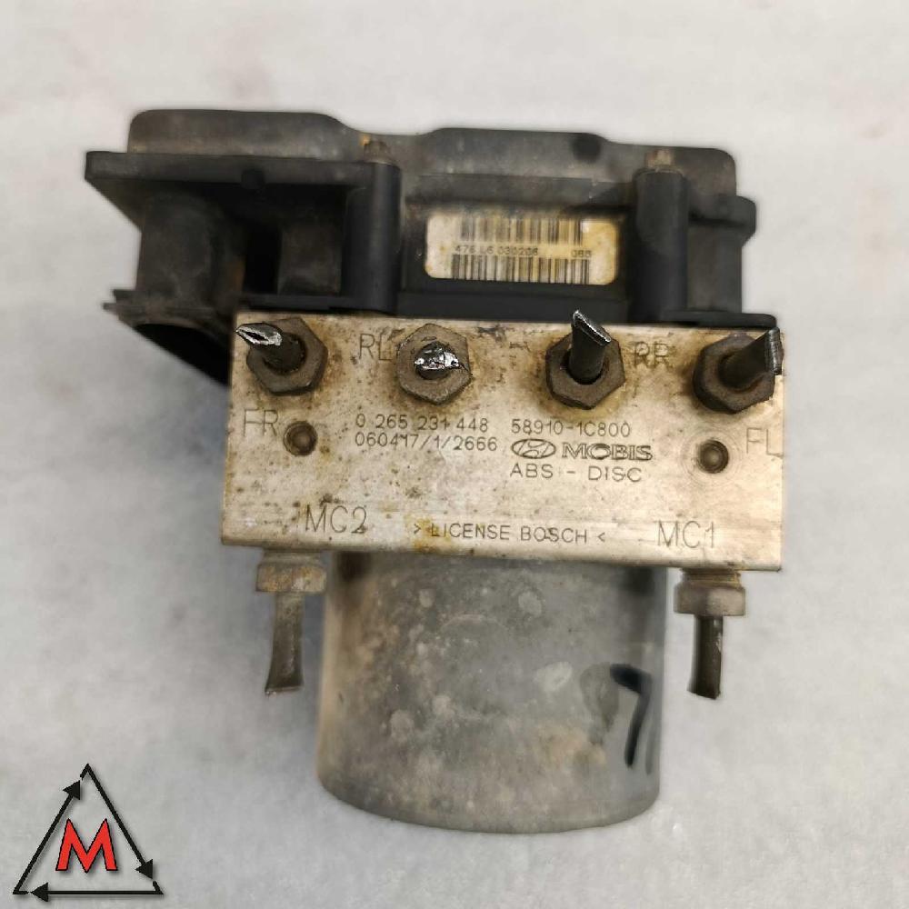 Centralita del abs D4FA 0265231448 de Hyundai Getz 2002-2011 1493 CV con 330000 km - pieza usada