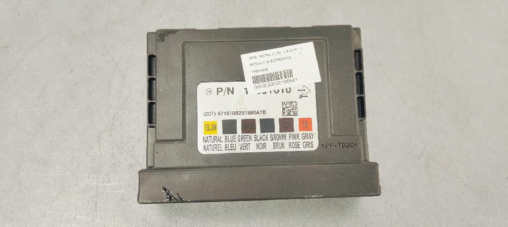 Módulo electronico B16DTL 13591610 de Opel Astra j (p10) 2009-2015 110 CV