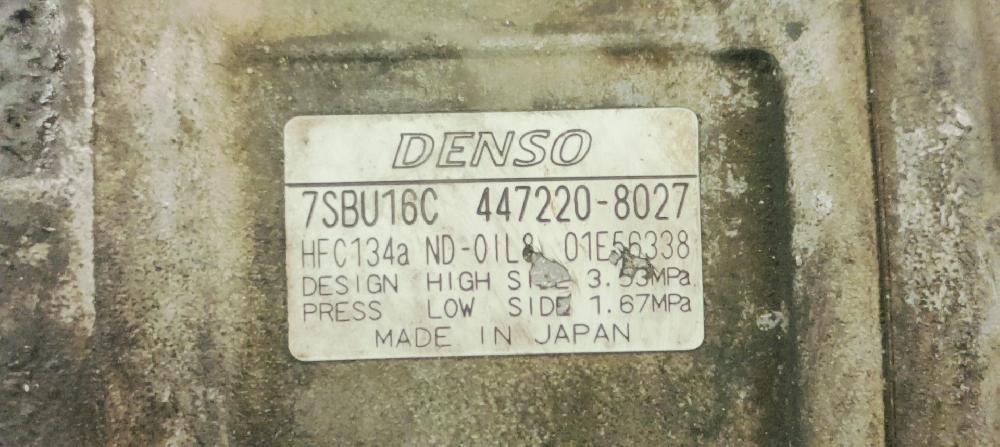 Compresor del aire acondicionado 226S1 4472208027 de Bmw 3 coupé (e46) 1999-2000 170 CV - pieza usada